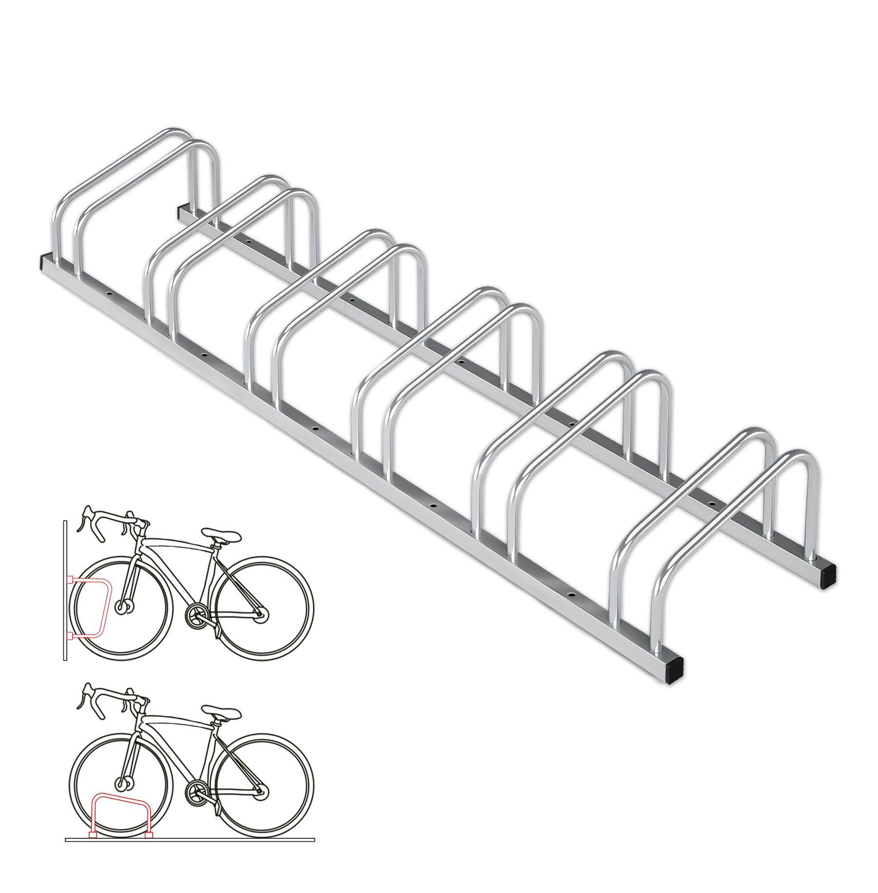 F1_fd-30709 | Silver | For 6 bikes