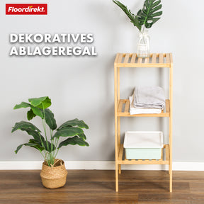 Bamboo standing shelf | Ideal for creatively arranging your home accessories | Available in 3 sizes