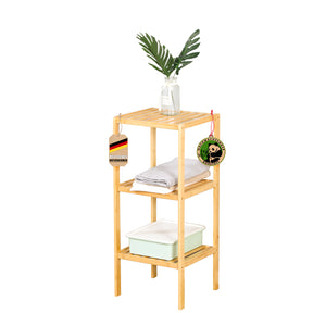 Bamboo standing shelf | Ideal for creatively arranging your home accessories | Available in 3 sizes