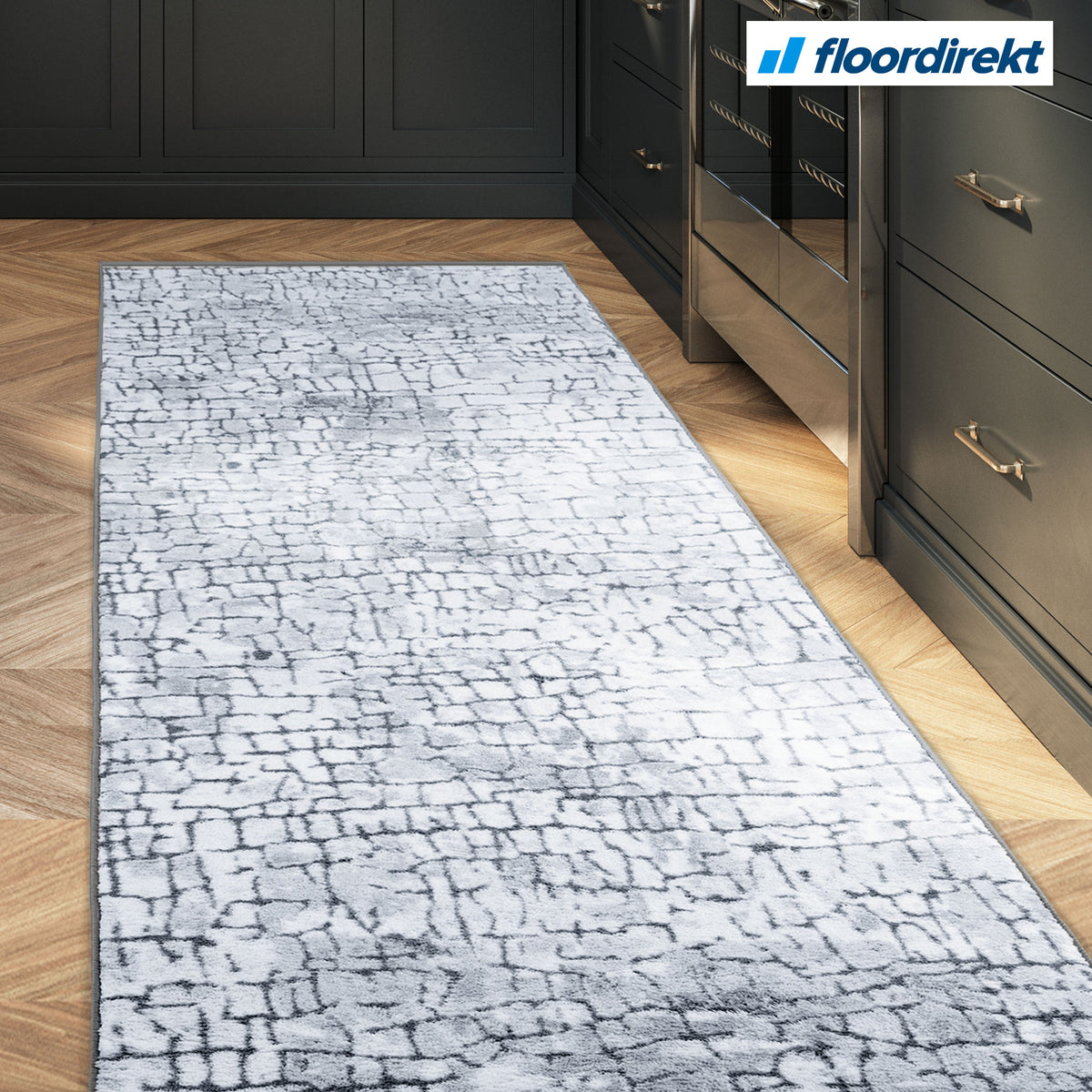 Made-To-Measure Carpet Runner | Aqua | Multi-Runner | Modern Living Rug