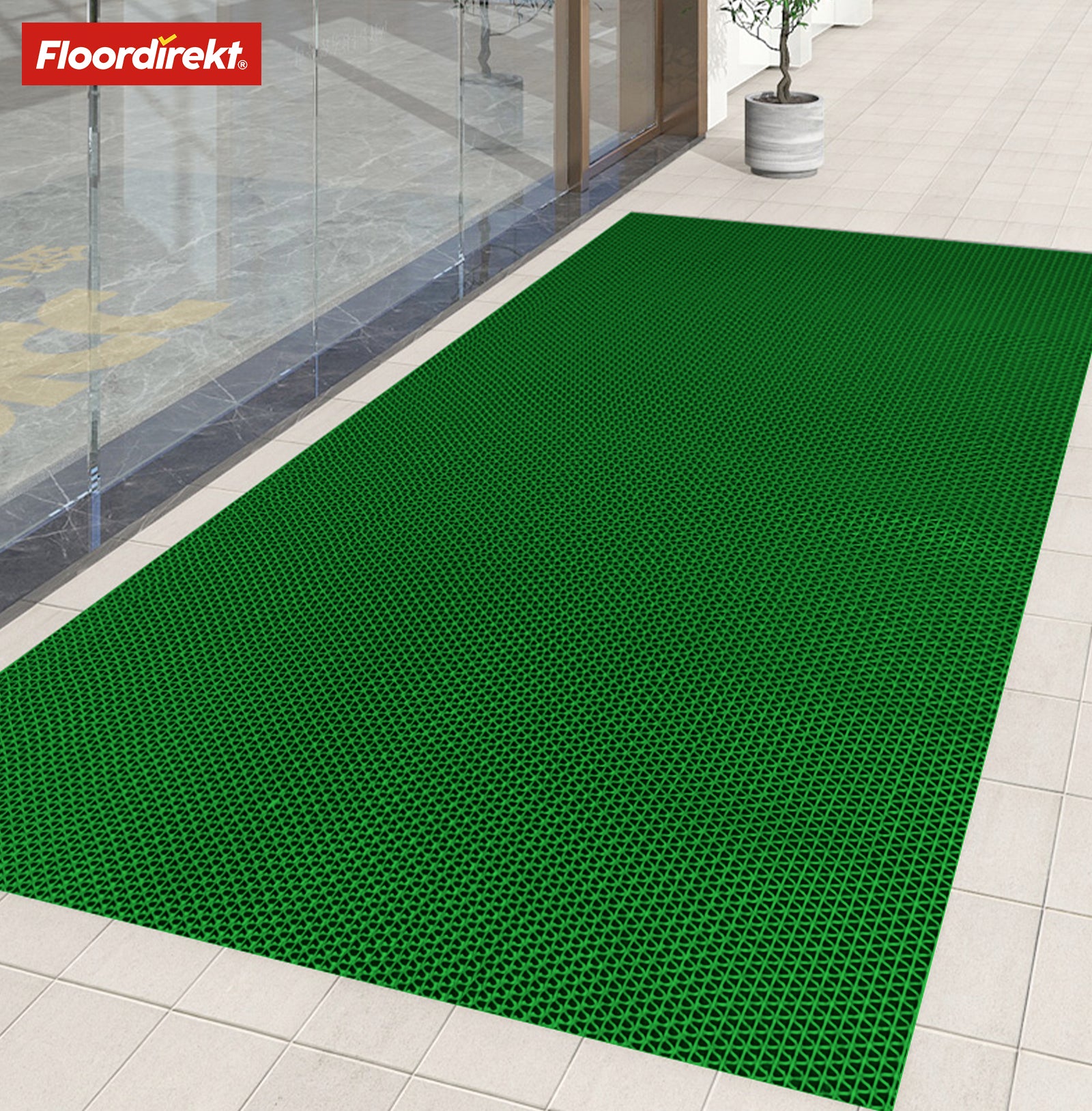 Commercial Drainage Floor Matting | Z-Mat | Hygienic and Wet Areas | Customised Size | Many Colours