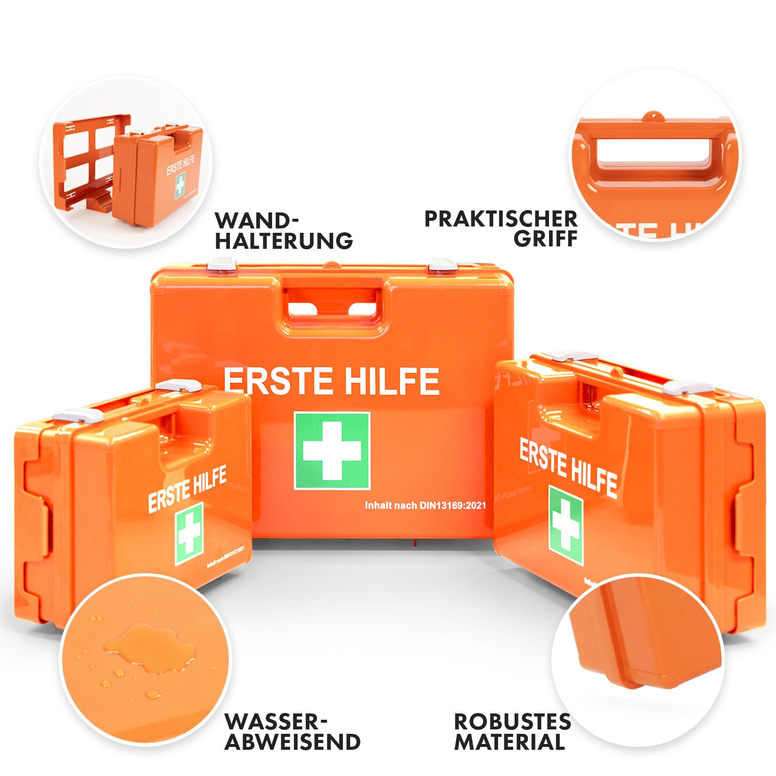 First Aid Kit | Large | DIN 13169 | Commercial, For Large Businesses