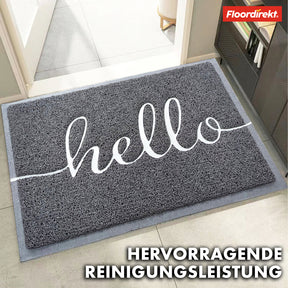 Entrance doormat | Vinyl spaghetti mat | In two colours, with or without print