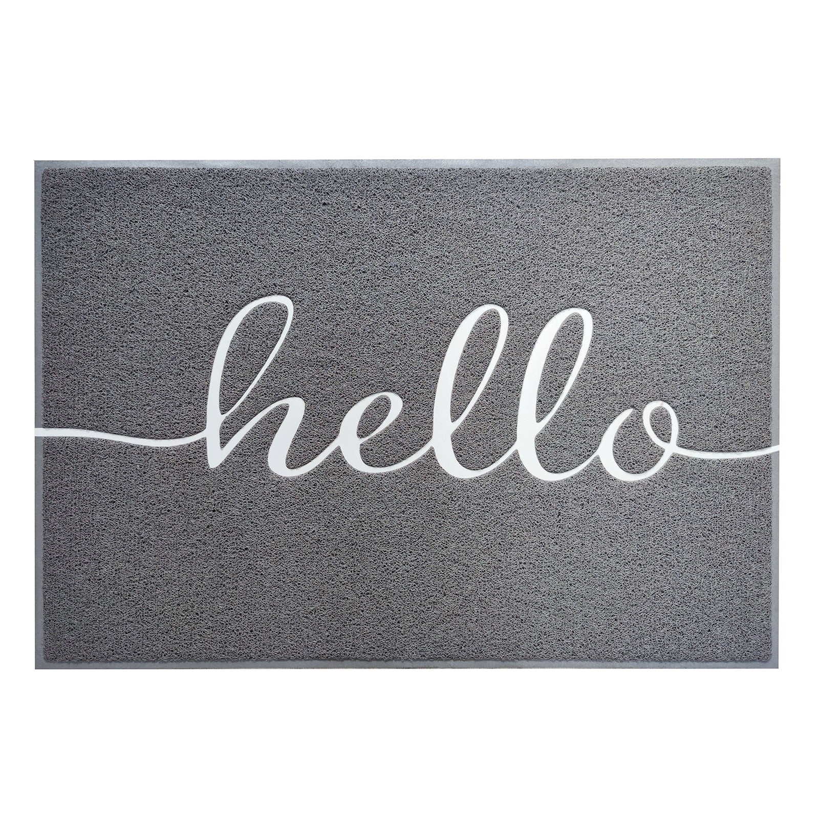 Entrance doormat | Vinyl spaghetti mat | In two colours, with or without print