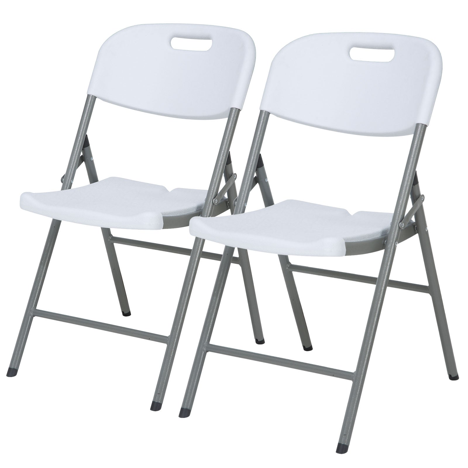 Folding chair | Okinawa | Robust and comfortable chair for indoor and outdoor use | Set of 2