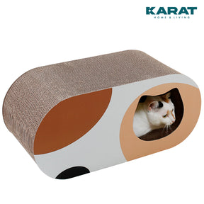 Scratching board for cats | Scratching furniture made of quality cardboard | Scratching board in three designs