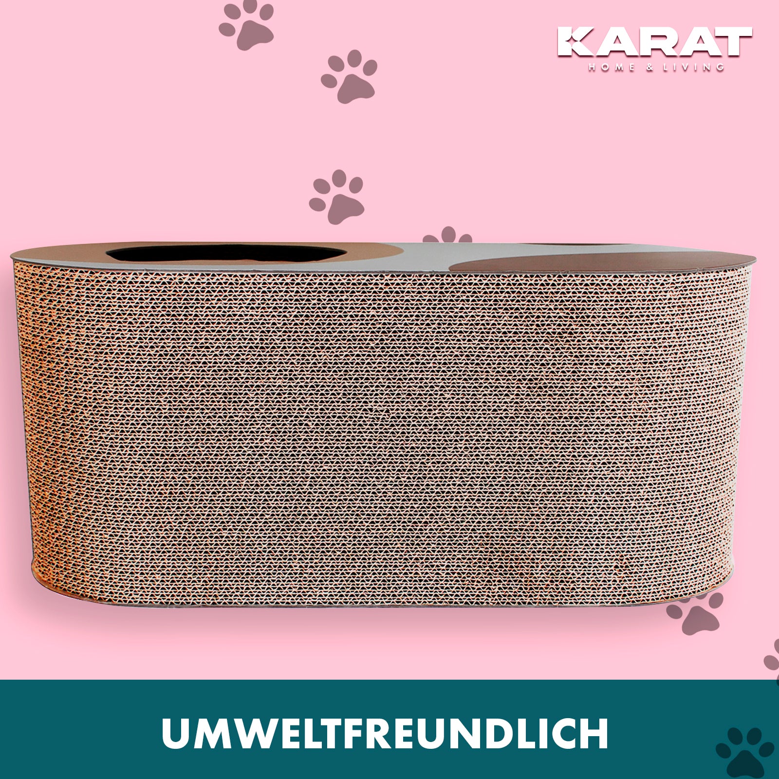 Scratching board for cats | Scratching furniture made of quality cardboard | Scratching board in three designs