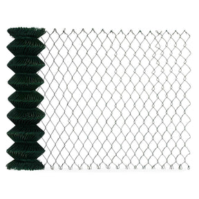 Chain link fence | PVC coating | Green | Various lengths and heights