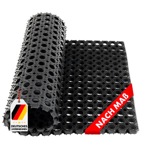 Octagon Ring Rubber Mat | Thickness: 23 mm | Weatherproof Anti-slip Mat