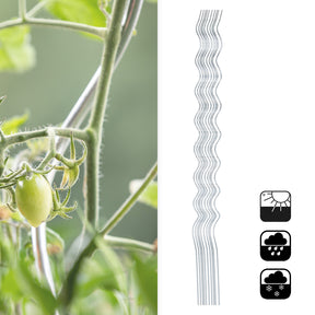Tomato Spiral Rods | Fully Galvanised | Planting Rods | Available in 2 lengths