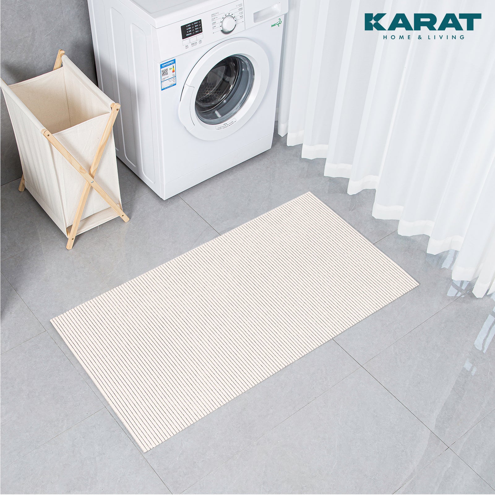 Customised soft foam bath mat | Reef | Water-repellent non-slip mat | Available in many designs