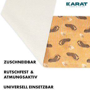 Customised soft foam bath mat | Reef | Water-repellent non-slip mat | Available in many designs