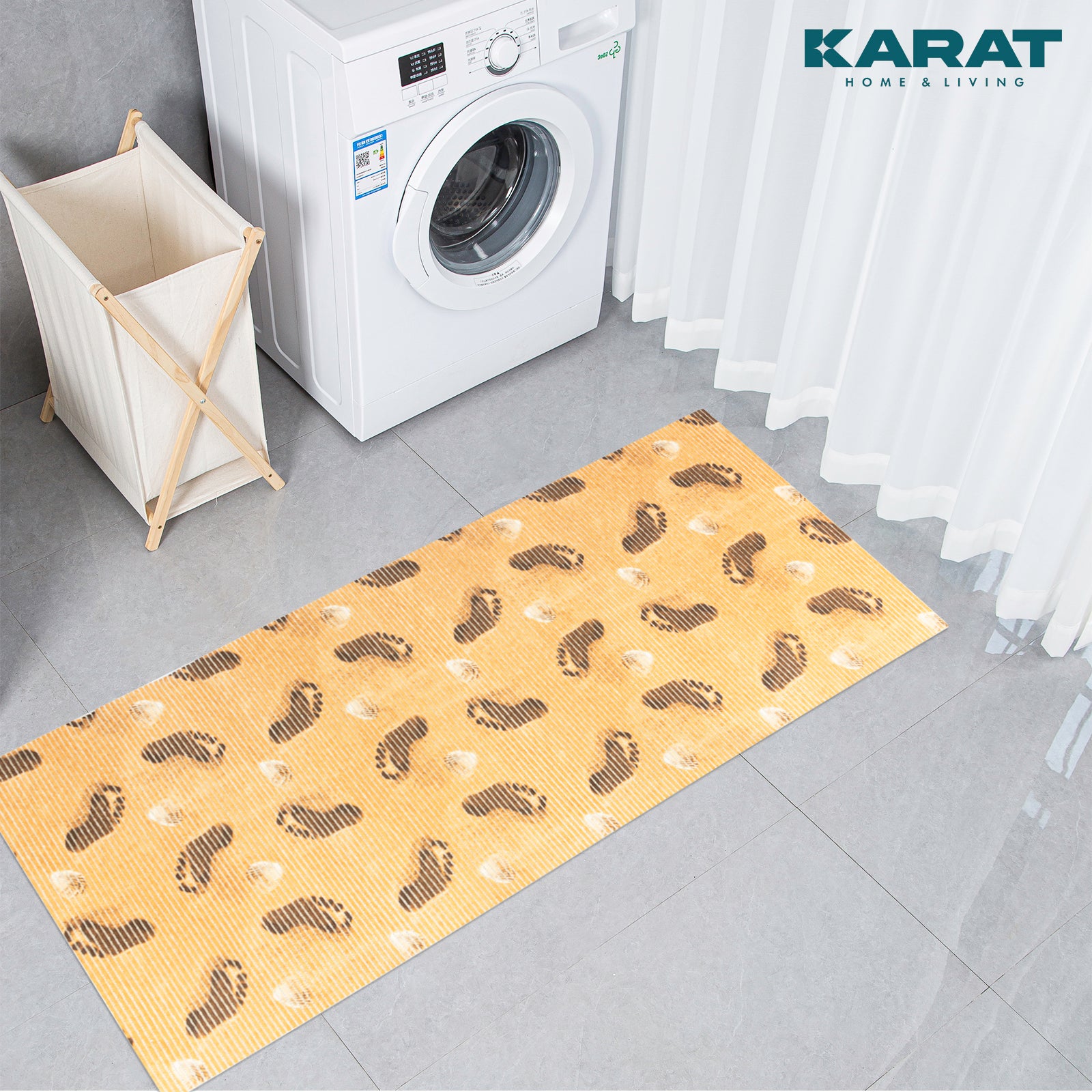 Customised soft foam bath mat | Reef | Water-repellent non-slip mat | Available in many designs