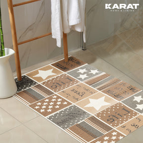 Customised soft foam bath mat | Reef | Water-repellent non-slip mat | Available in many designs