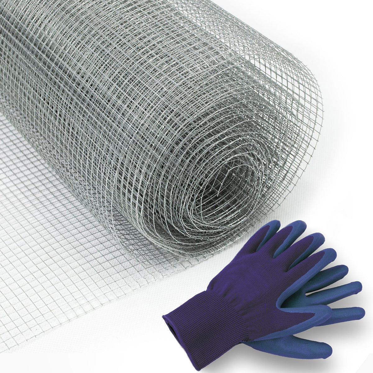 Wire Mesh | Vole Mesh | Galvanised | Mesh Size: 6.3 mm