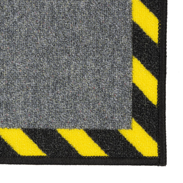 Cable Mat With Warning Border  Available In 2 Sizes — Floordirekt UK