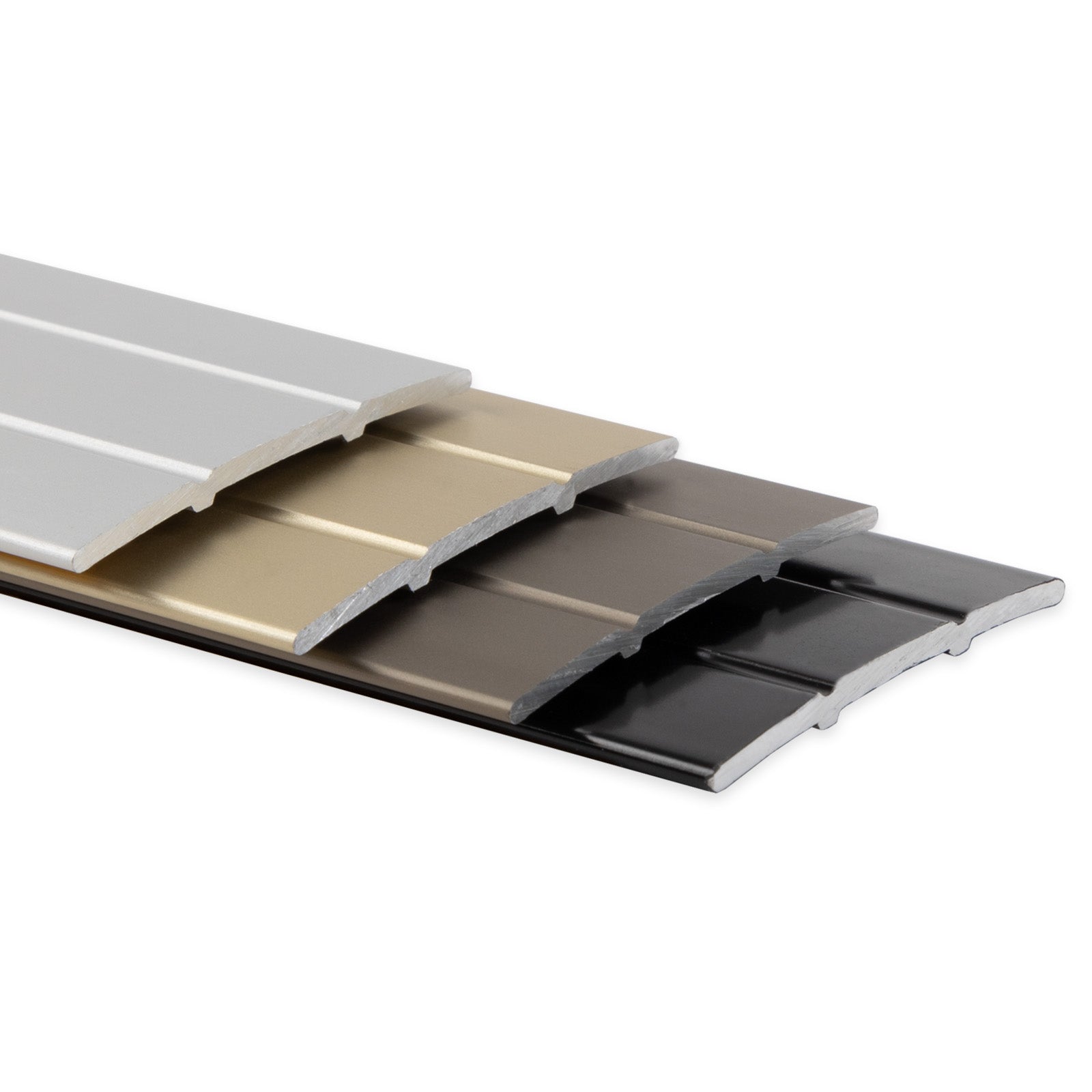 Aluminium Transition Profile | 38 mm | Pre-drilled or Self-adhesive