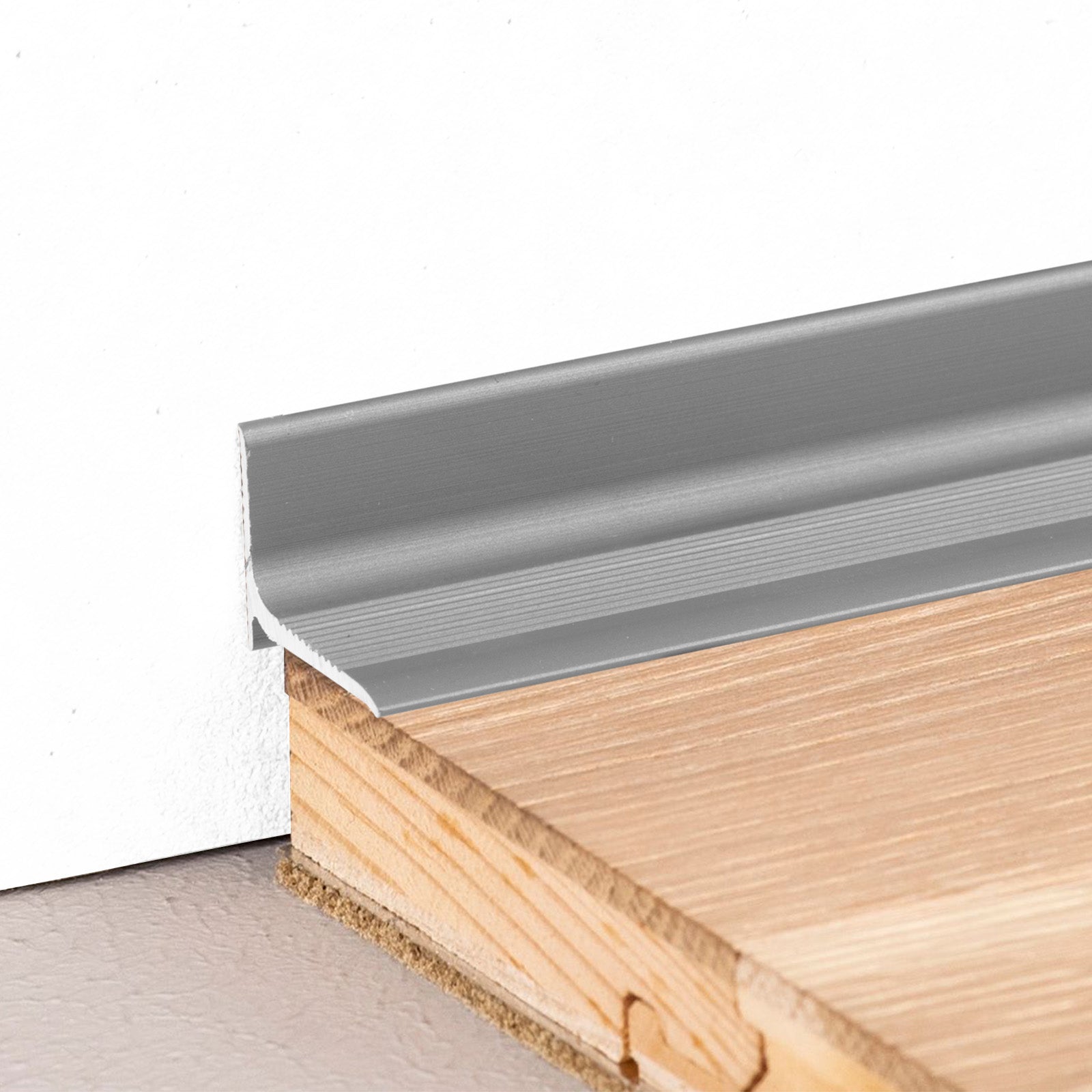 Aluminium Wall Skirting Profile | For Doors and Windows | Self-adhesive