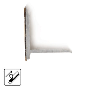 Aluminium Wall Skirting Profile | For Doors and Windows | Self-adhesive