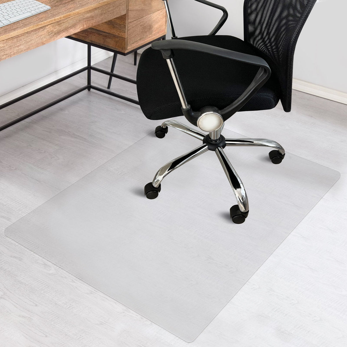 ✂ Chair Mat | NEO | Hard Floor Protection Matting | Vinyl | Transparent