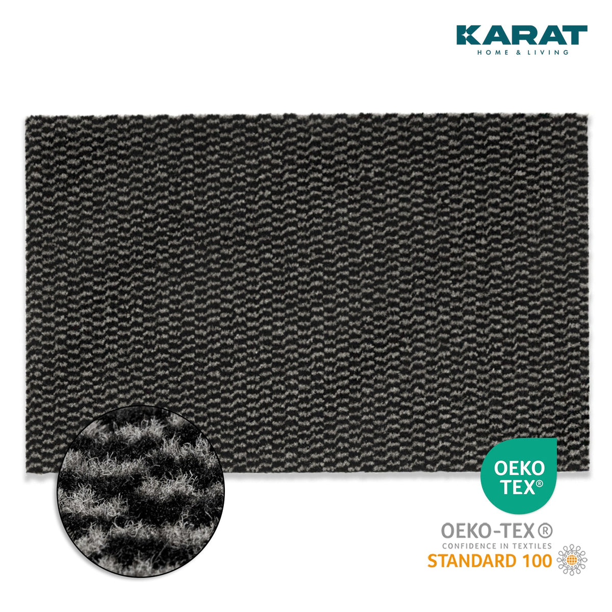 ✂ Dirt Trapper Mat Melange | Door mat for inside and outside | Easy care | Slip-resistant