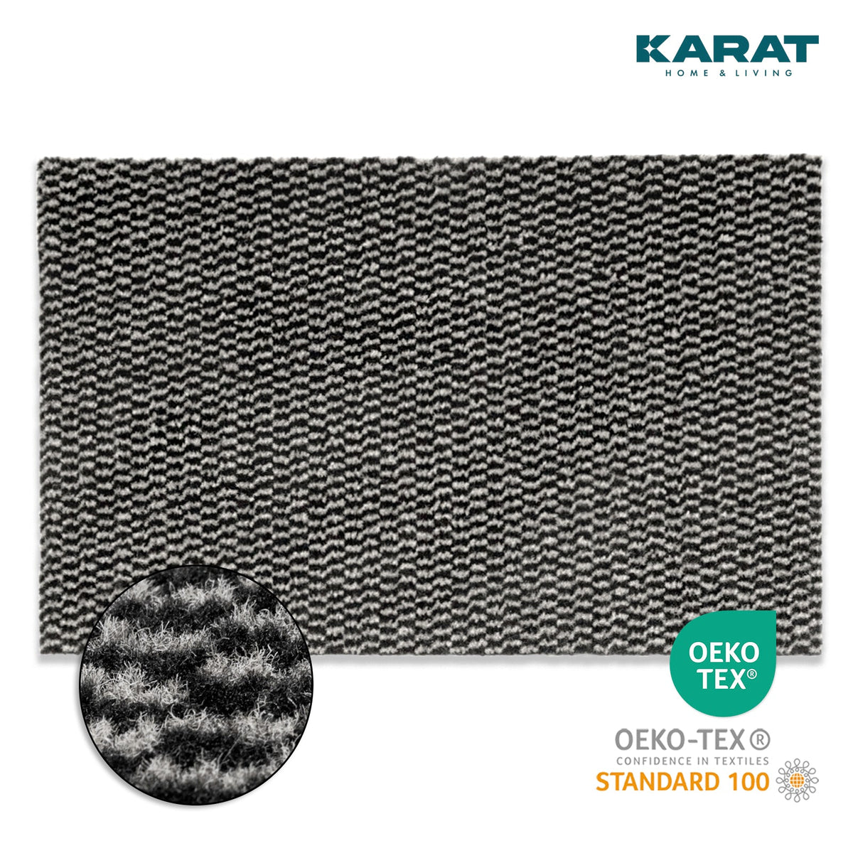 ✂ Dirt Trapper Mat Melange | Door mat for inside and outside | Easy care | Slip-resistant