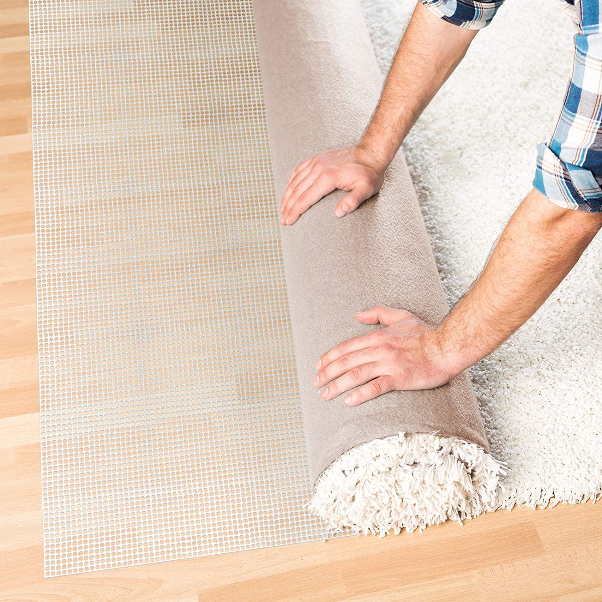 ✂ Anti-slip Carpet and Rug Underlay | Soft Foam | Anti-slip Protection Pad