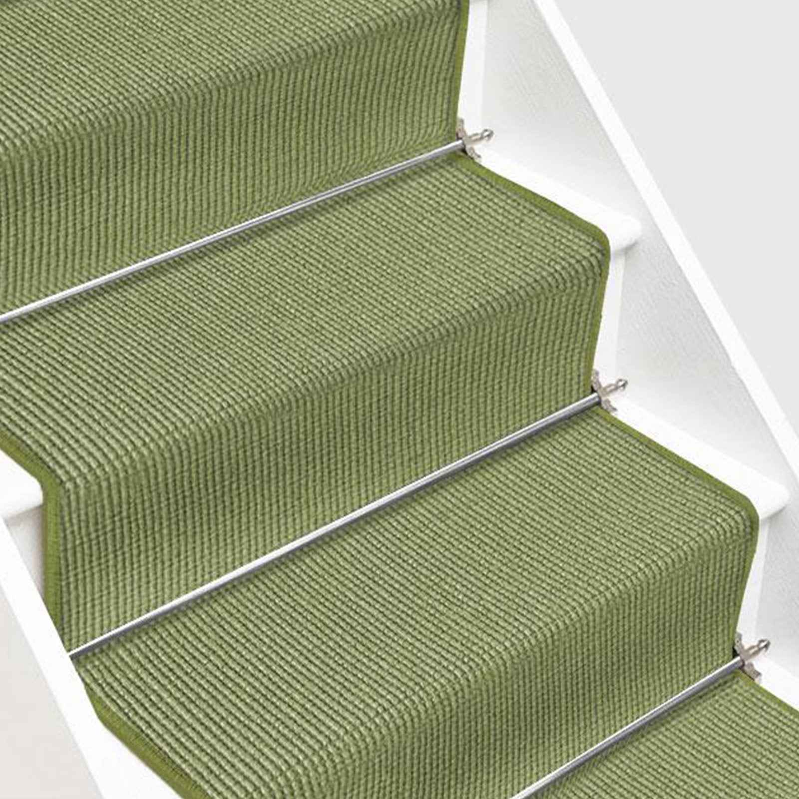 ✂ Sisal Stair Carpet Mat | Customised Size | Sylt | Stair Protector for Indoor Areas