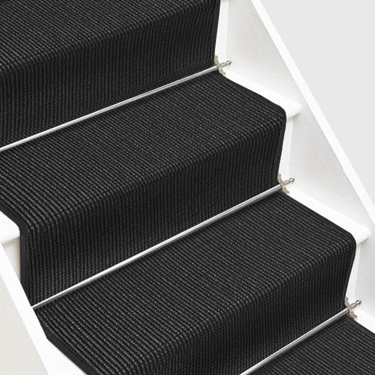 ✂ Sisal Stair Carpet Mat | Customised Size | Sylt | Stair Protector for Indoor Areas